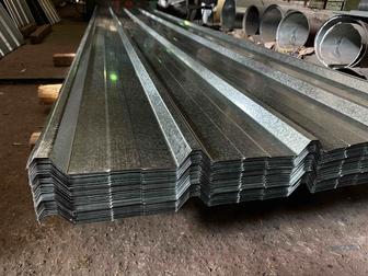 Профнастил оцинкованный толщина 0,5 Н8, Н12, Н21, Н27, Н35