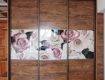 Шкаф-купе с оригинальным дизайном