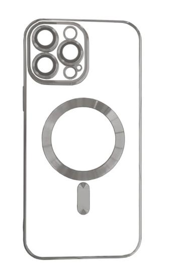 Чехол Smart Case для Apple iPhone 13 Pro Max серебряный