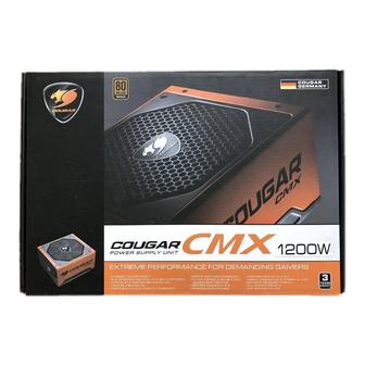 Сверхмощный блок питания Cougar CMX 1200w BRONZEс огромным запасом мощности