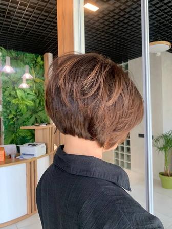 Стрижки, Окрашивание волос, Уход