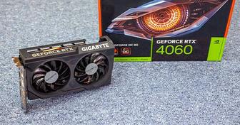 Продам видеокарту RTX4060 GIGABYTE