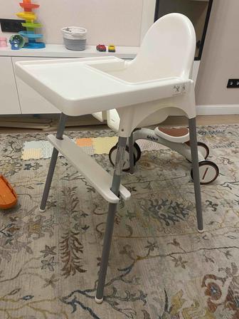 IKEA Антилоп белый С подножкой