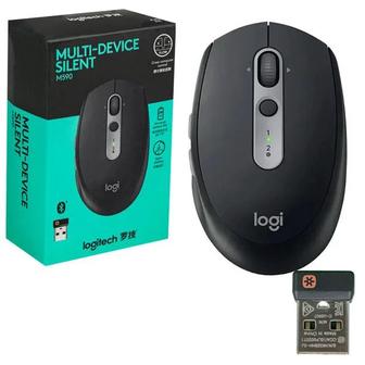 Мышь беспроводная Logitech M590 Multi-Device Silent [910-005197] черный