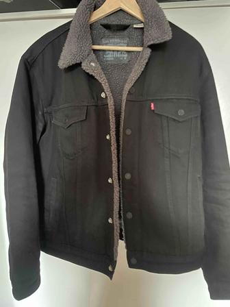 Джинсовая куртка мужская Levis джинсовка утепленная шерпа оригинал