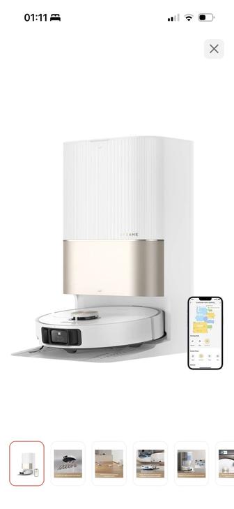 Продам Робот-пылесос DREAME X40 Ultra Complete RLX63CE-2 белый