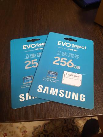 Карта памяти Samsung EVO Select 256GB