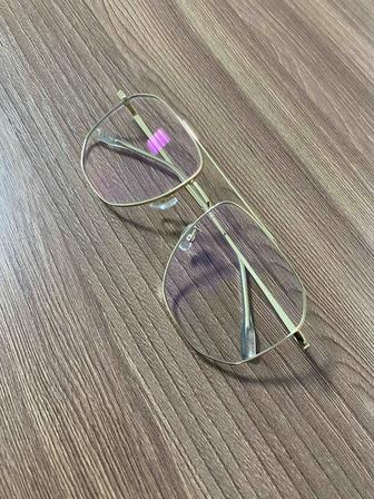 Очки-авиаторы с компьютерными линзами (не для зрения)