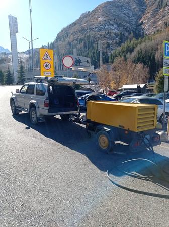 Аренда передвижного компрессора