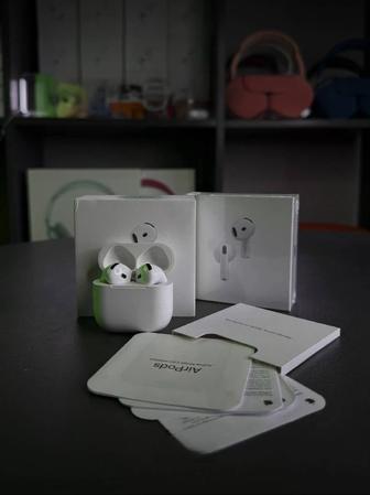 Apple AirPods 4 Premium 1в1 Lux Чехол в подарок Гарантия Новые