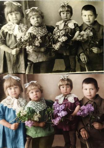 Реставрация старых фотографий