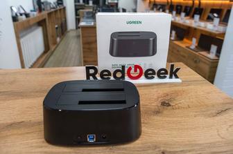 Новая Док-станция UGREEN Sata CM198 Распечатанный Магазин Red Geek