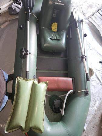 Лодка Колибри К260Т с надувным креслом