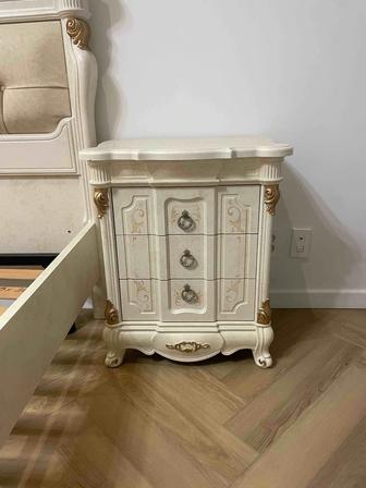 Кровать Кассандра с двумя тумбами (комплект)