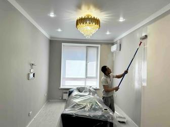 Покраска побелка стен и потолков