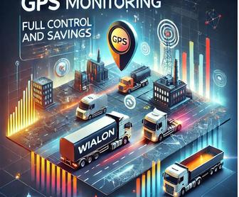 GPS Мониторинг Транспорта Полный Контроль и Экономия с Wialon