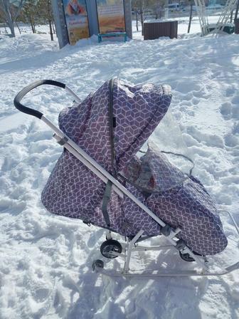 Санки-коляска