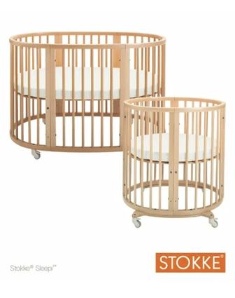 Кроватка овальная Stokke