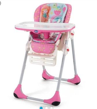 Chicco Стульчик для кормления Polly 2 в 1 Princess