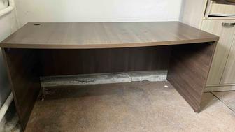 Стол для руководителя, ЛДСП, дуб каньон,