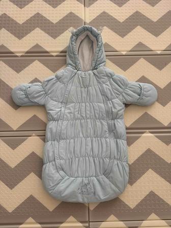 Утепленный комбинезон-кокон для новорожденного