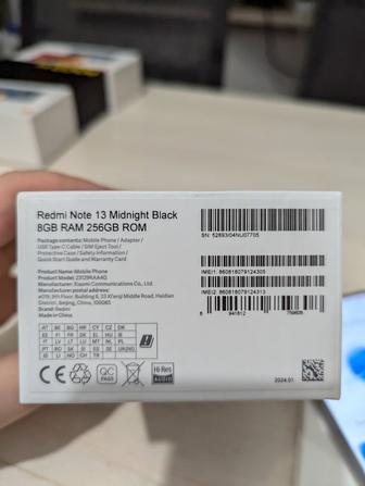 Продам Redmi Note 13 8/256Gb