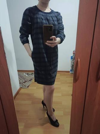 Шерстяное платье