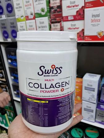 Препарат для укрепления связок и суставов Swiss Bork Multi Collagen Powder