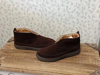 Слипоны натуральный мех и замша 40 р, (8 м)