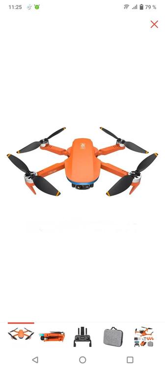 Дрон LSRC S6S MINI оранжевый