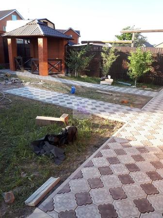 Укладка брусчатки