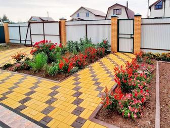 Укладка брусчатки