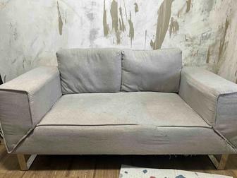Диван серый раскладной