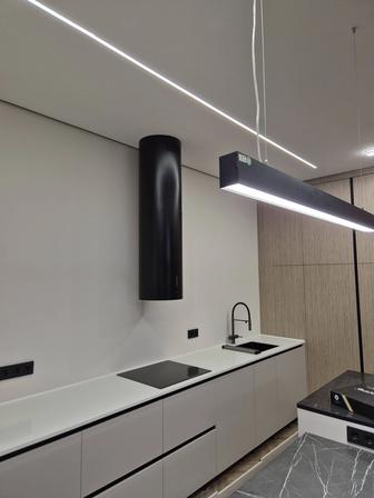 Установка вытяжки, вентиляция