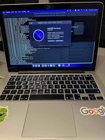 Macbook pro 2015, 13 дюймов, 8gb озу, 256 gb ssd
