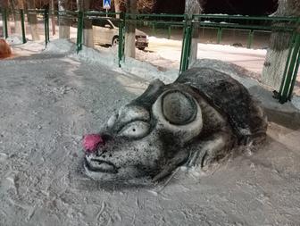 Изготовление фигуры со снега цены договорные