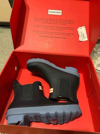 Hunter rain boots / резиновые сапоги/. натуральный каучук