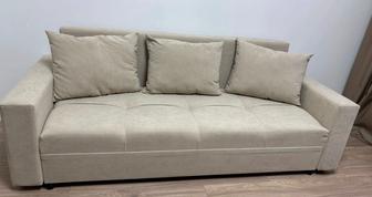 Раскладной диван-кровать новый длина 2,10 , ширина 70 см, внизу ящик