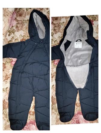 Детский комбинезон и шапка