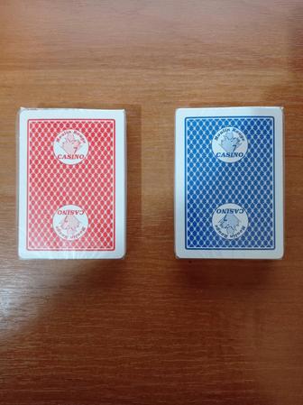 Пластиковые карты для покера и азии