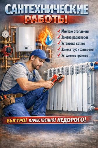 Сантехнические работы. Услуги сантехника