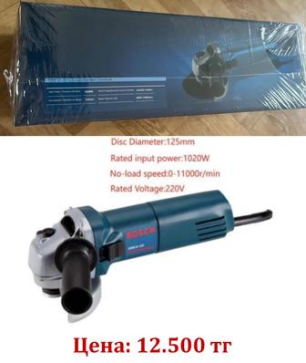 Болгарка Makita 125 мм с регулировкой скорости Шлифмашина