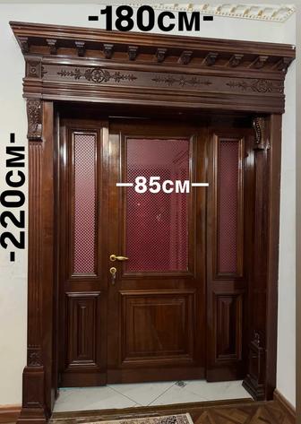 Двери,из ореха