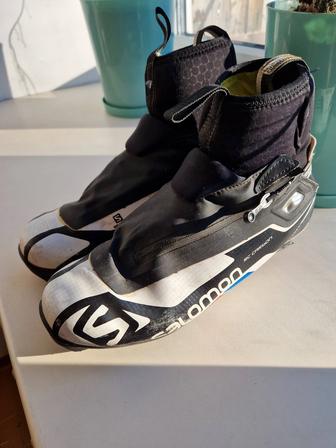 Лыжные классические ботинки SALOMON RC carbon