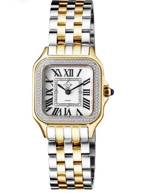 Gevril 2,Milan оригинал, белый циферблат с 12 бриллиантами