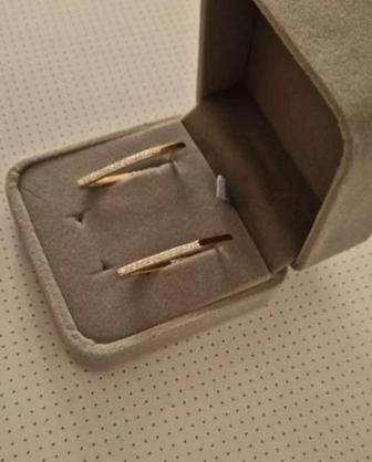 Серебро 375 проба серьги