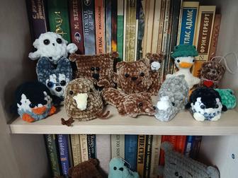 Вязаная мягкая игрушка