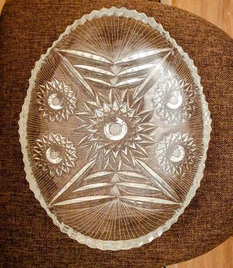 Хрустальные блюда для холодных закусок