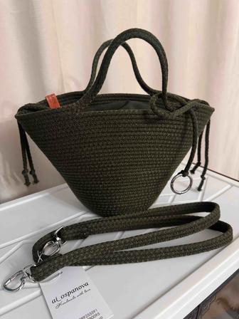 Сумка из джута шнура