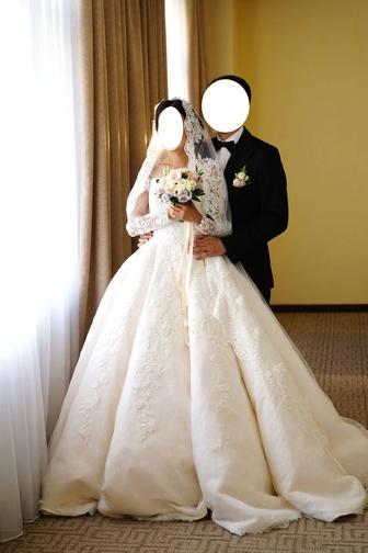 Свадебное платье кекс Malinelli